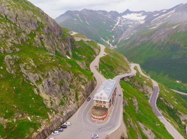 İsviçre Belvedere Oteli Furkapass.