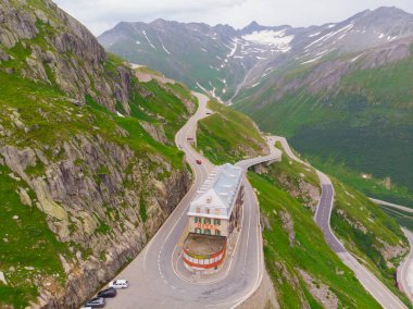 İsviçre Belvedere Oteli Furkapass.