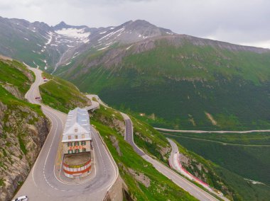 İsviçre Belvedere Oteli Furkapass.