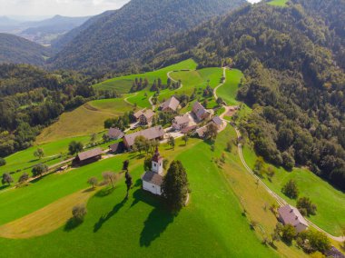 St. Nicholas Kilisesi, Miklav, Slovenya.