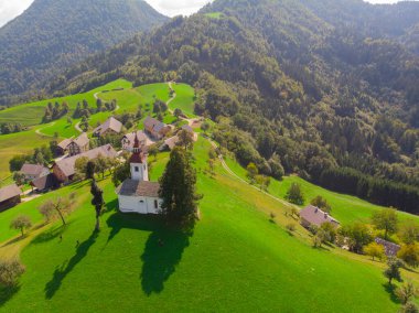 St. Nicholas Kilisesi, Miklav, Slovenya.