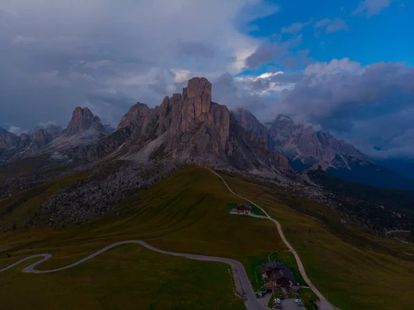 Itálie Dolomity Moutnain Passo Giau Jižním Tyrolsku — Stock fotografie