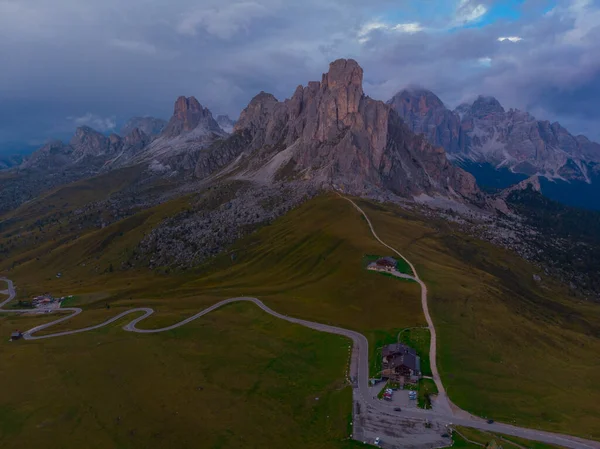 Италия Dimites Moutnain Passo Giau Южном Тироле — стоковое фото