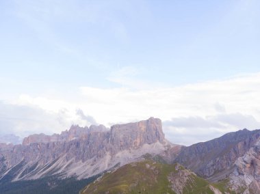 İtalya Dolomites moutnain - Passo di Giau South Tyrol içinde.