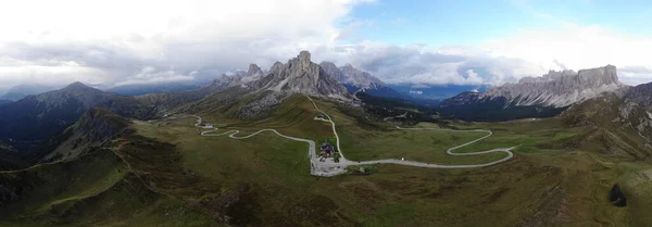 Италия Dimites Moutnain Passo Giau Южном Тироле — стоковое фото