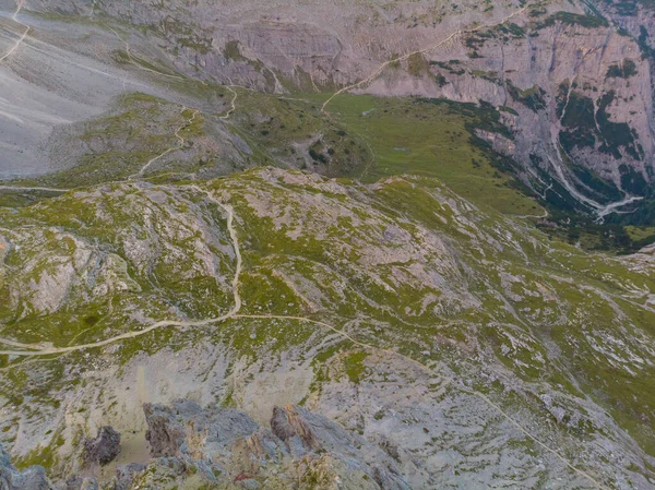 Rifugio Auronzo Chiesetta Degli Alpini Tre Cime Lavaredo Nemzeti Parkban — Stock Fotó