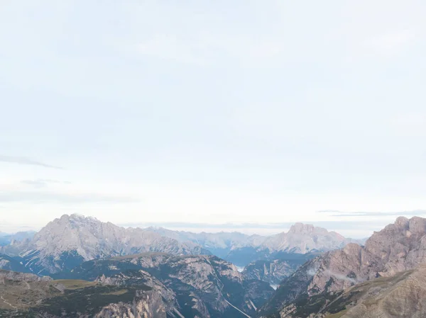 Rifugio Auronzo Chiesetta Degli Alpini Tre Cime Lavaredo Nemzeti Parkban — Stock Fotó