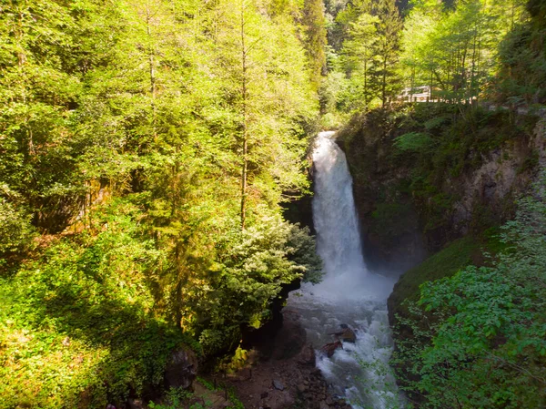 Vue Aérienne Cascade Palovit — Photo