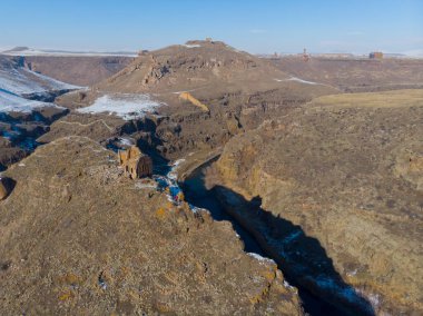 Ani harabeler hava görüntüsü / Kars