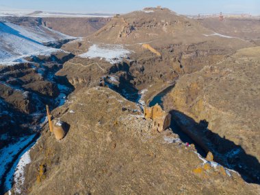 Ani harabeler hava görüntüsü / Kars