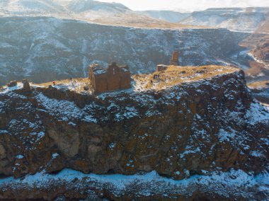 Ani harabeler hava görüntüsü / Kars