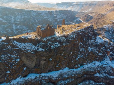 Ani harabeler hava görüntüsü / Kars