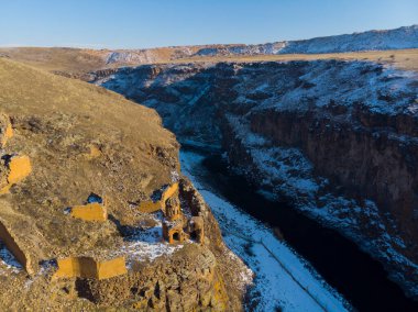 Ani harabeler hava görüntüsü / Kars