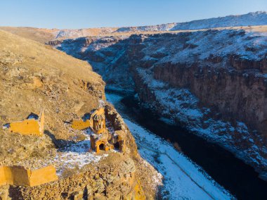 Ani harabeler hava görüntüsü / Kars