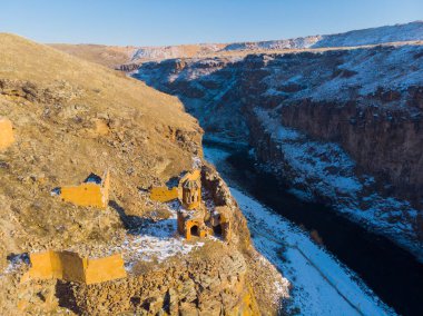 Ani harabeler hava görüntüsü / Kars