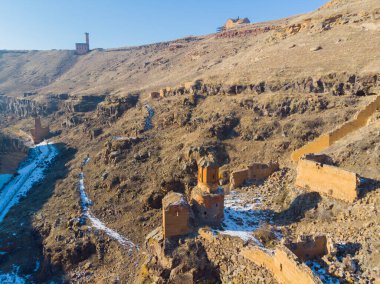 Ani harabeler hava görüntüsü / Kars