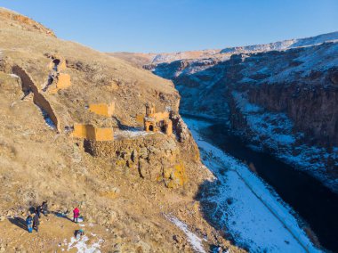 Ani harabeler hava görüntüsü / Kars