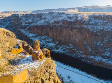 Ani harabeler hava görüntüsü / Kars
