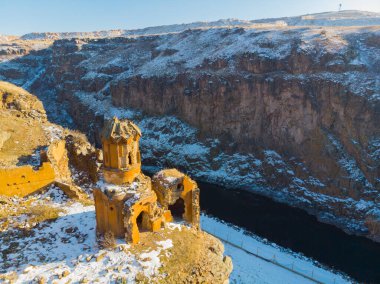 Ani harabeler hava görüntüsü / Kars