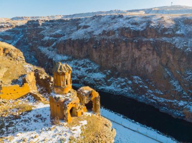 Ani harabeler hava görüntüsü / Kars