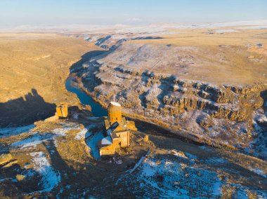 Ani harabeler hava görüntüsü / Kars