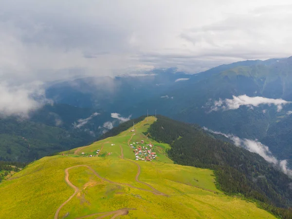 Kakar Dağları Karadeniz Kıyısına Göllerine Uzanan Bir Dağ — Stok fotoğraf