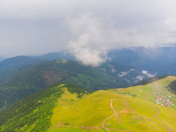 Kakar Dağları Karadeniz Kıyısına Göllerine Uzanan Bir Dağ — Stok fotoğraf