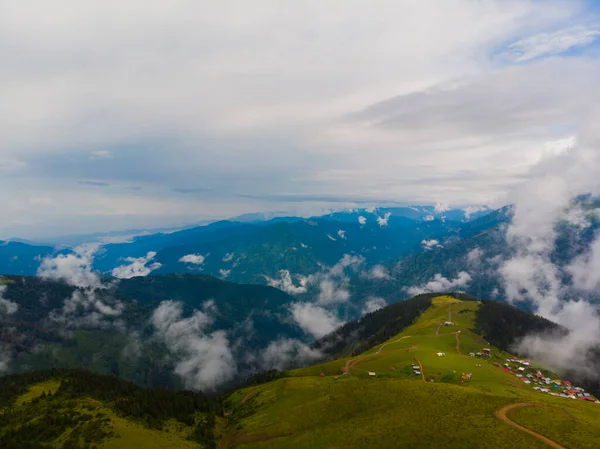 Kackar Dağları Platosu Aerial View Türkiye — Stok fotoğraf