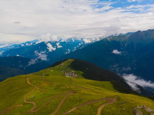 Kackar Dağları Platosu Aerial View Türkiye — Stok fotoğraf