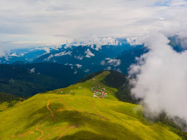 Kackar Dağları Platosu Aerial View Türkiye — Stok fotoğraf