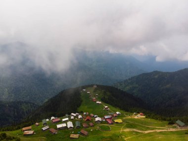 Pokut yaylası ve Kackar dağları, Aerial view, Türkiye
