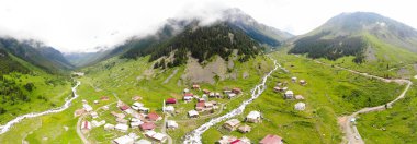Kackar dağları ve yaylalar, hava manzarası
