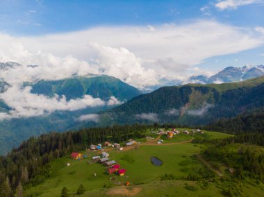 Kackar dağları ve yaylalar, hava manzarası
