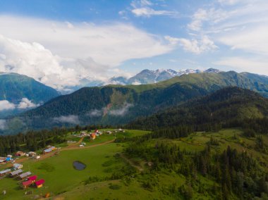 Kackar dağları ve yaylalar, hava manzarası