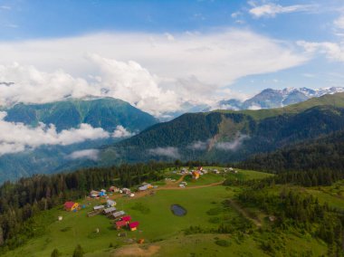 Kackar dağları ve yaylalar, hava manzarası