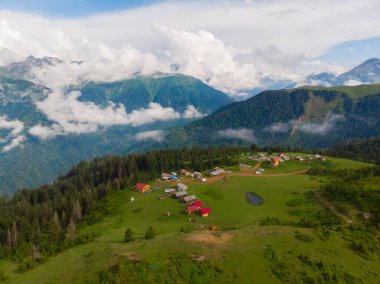 Kackar dağları ve yaylalar, hava manzarası