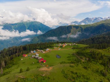 Kackar dağları ve yaylalar, hava manzarası
