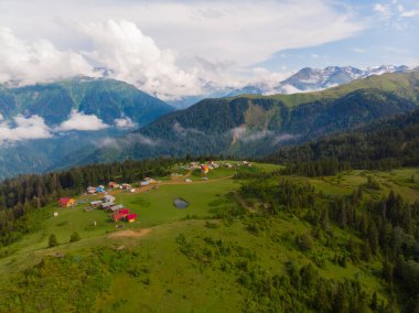 Kackar dağları ve yaylalar, hava manzarası