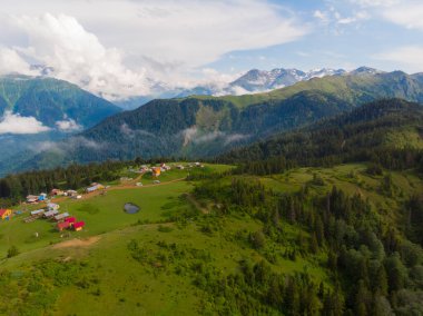 Kackar dağları ve yaylalar, hava manzarası