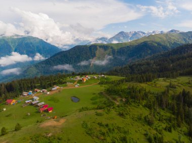 Kackar dağları ve yaylalar, hava manzarası