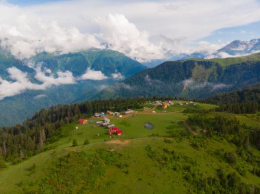 Kackar dağları ve yaylalar, hava manzarası