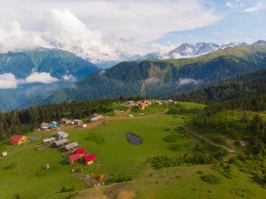 Kackar dağları ve yaylalar, hava manzarası