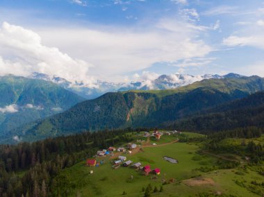 Kackar dağları ve yaylalar, hava manzarası