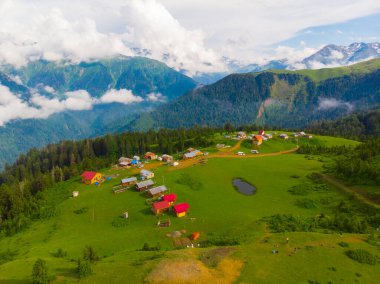 Kackar dağları ve yaylalar, hava manzarası