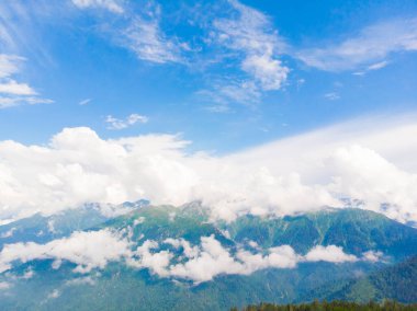 Kackar dağları ve yaylalar, hava manzarası