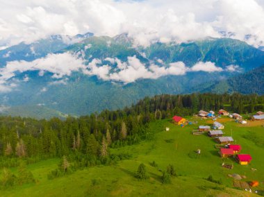 Kackar dağları ve yaylalar, hava manzarası