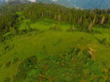Kackar dağları ve yaylalar, hava manzarası