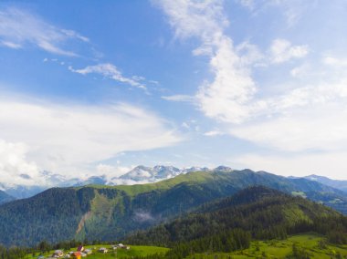 Kackar dağları ve yaylalar, hava manzarası