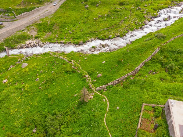 雲の中の山のピーク トルコカラデニズゾーン Rize City — ストック写真