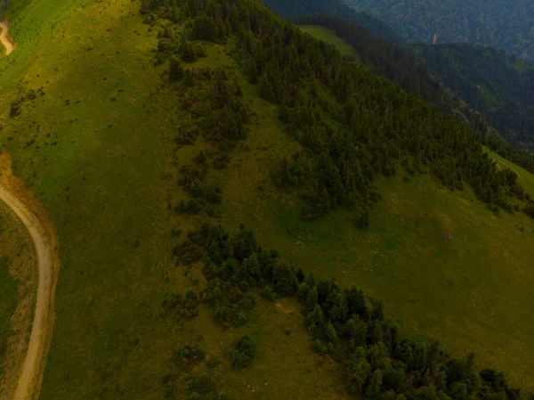 Vrchol Hory Oblacích Turecko Karadenizová Zóna Rize Město — Stock fotografie